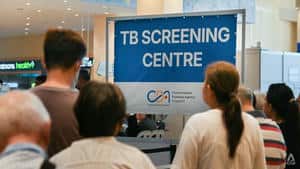 Personne diagnostiquée avec une tuberculose active après le dépistage de Bedok, suivis en attente